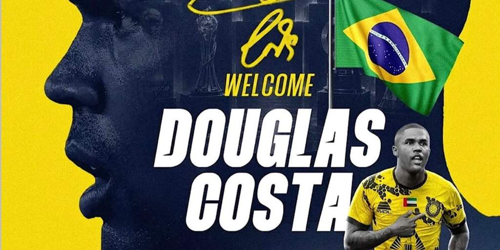 Douglas Costa Resmi Bergabung dengan Al Ittifaq di Dubai