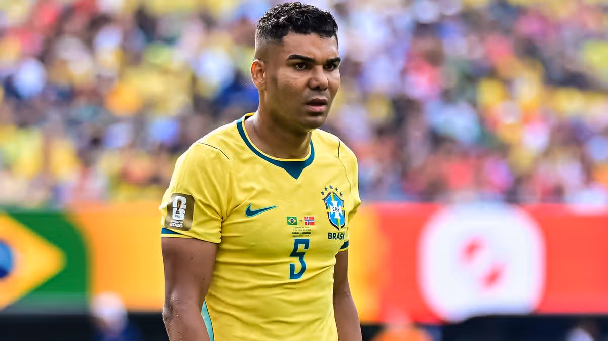 Casemiro saat membela Manchester United sebelum pindah ke Inter Miami