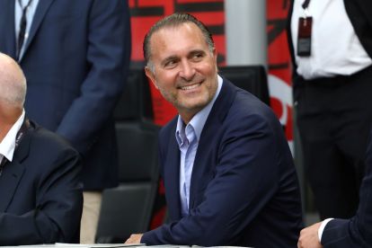 Gerry Cardinale tiba di Milanello untuk rapat transfer AC Milan bersama Ruben Amorim