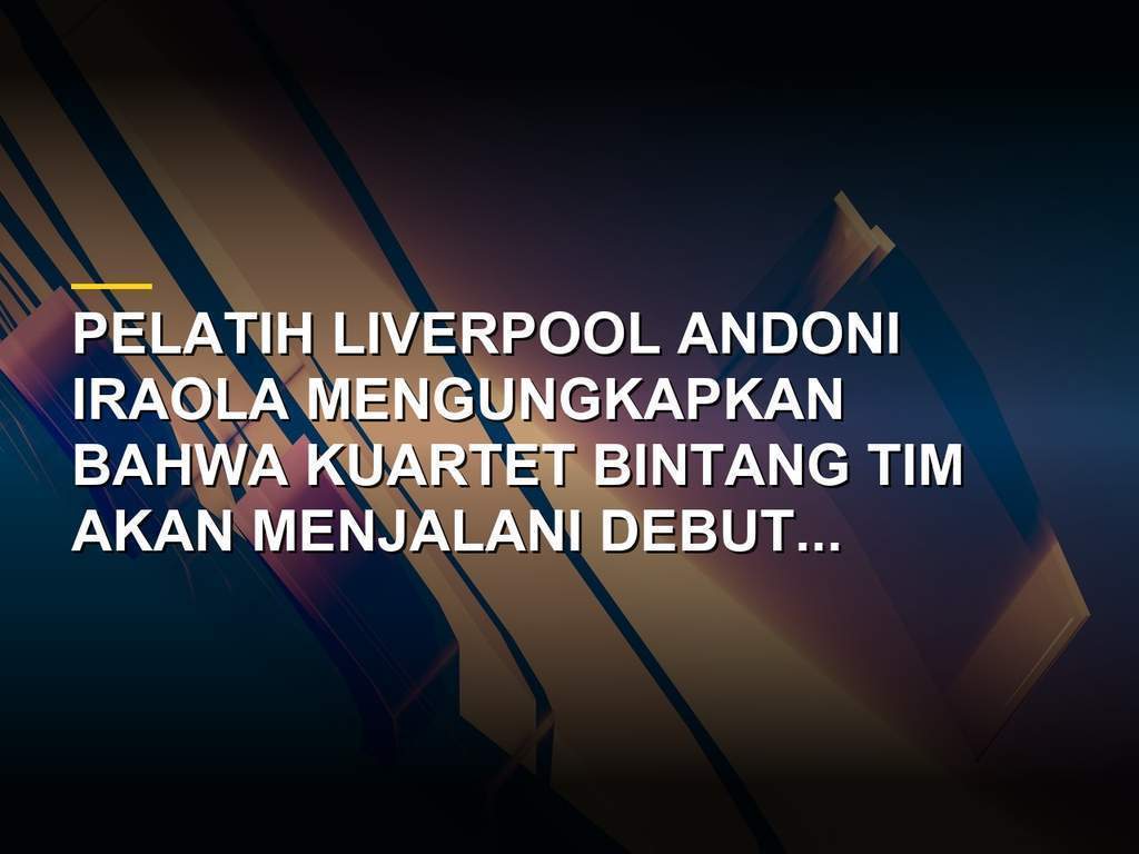 Andoni Iraola pelatih Liverpool memastikan kembalinya kuartet pemain