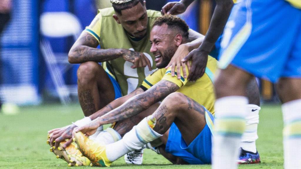 Neymar menangis setelah Brasil tersingkir dari Piala Dunia 2026
