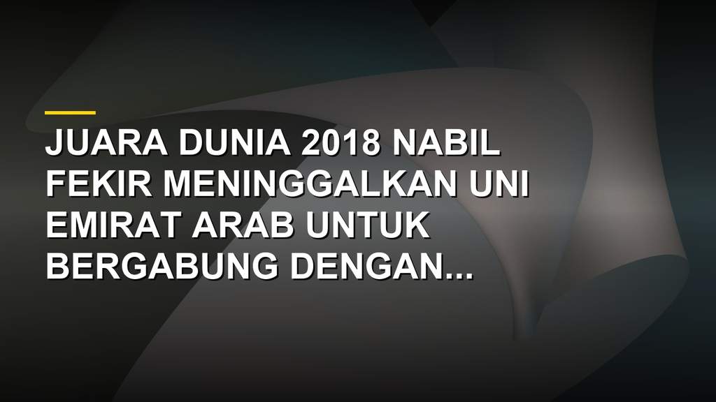 Nabil Fekir bergabung dengan Abha Club di Liga Arab Saudi