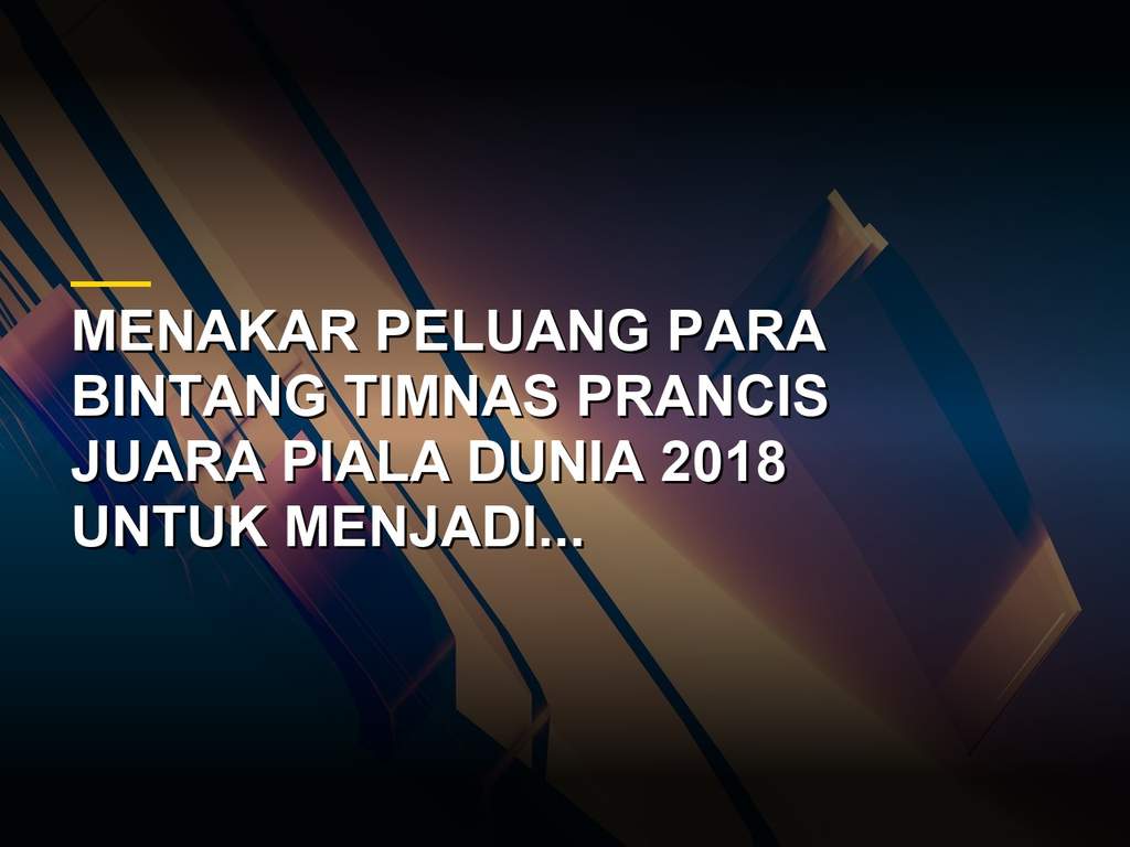 Kandidat pelatih Timnas Prancis juara Piala Dunia 2018