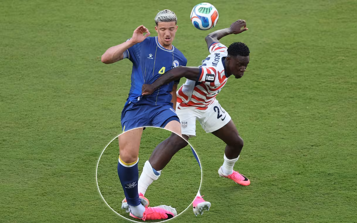 Striker Amerika Serikat Folarin Balogun di Piala Dunia 2026 setelah sanksi kartu merah ditangguhkan