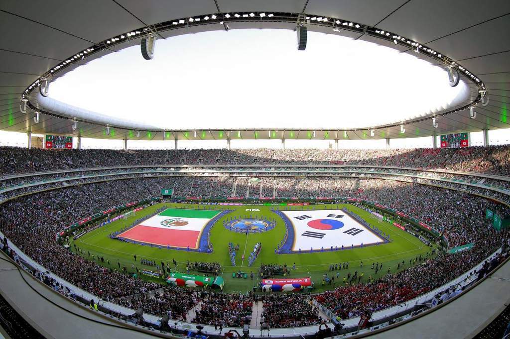 Arsitektur megah Estadio Akron berbentuk gunung berapi di Meksiko untuk Piala Dunia 2026
