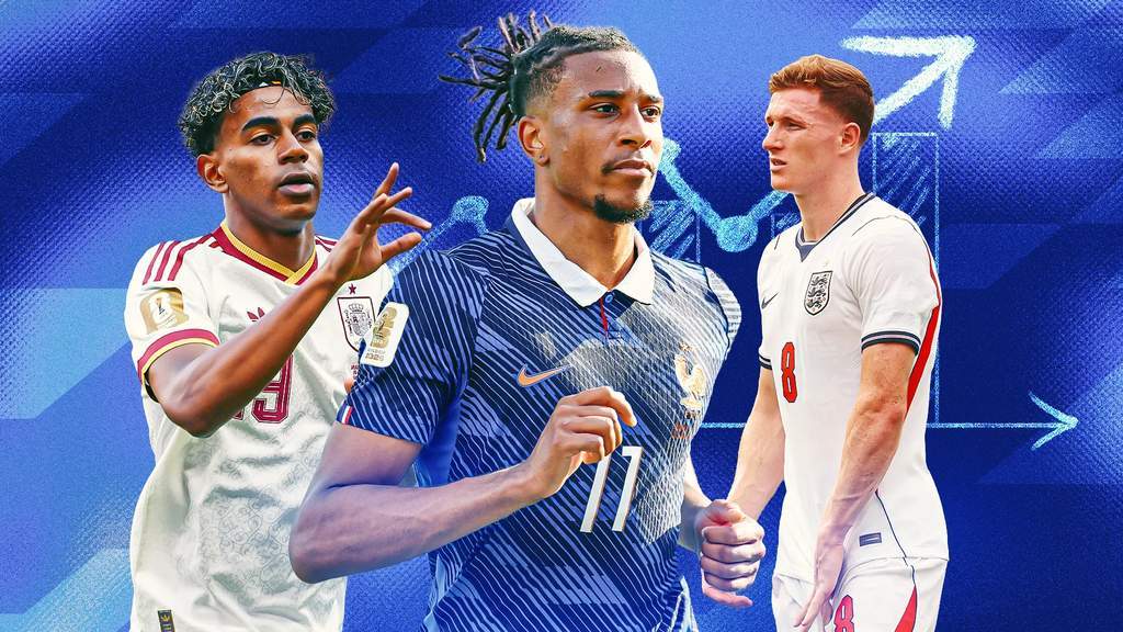 Michael Olise merayakan assist di Piala Dunia 2026 bersama Timnas Prancis